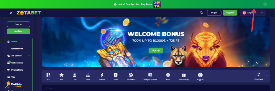 Zotabet Media casino