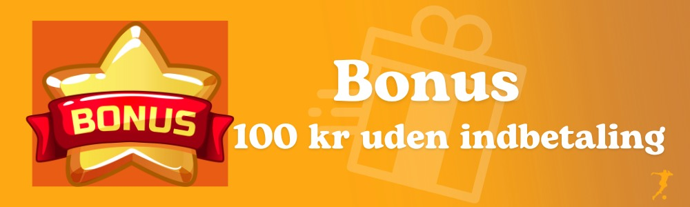 100 kr uden indbetaling