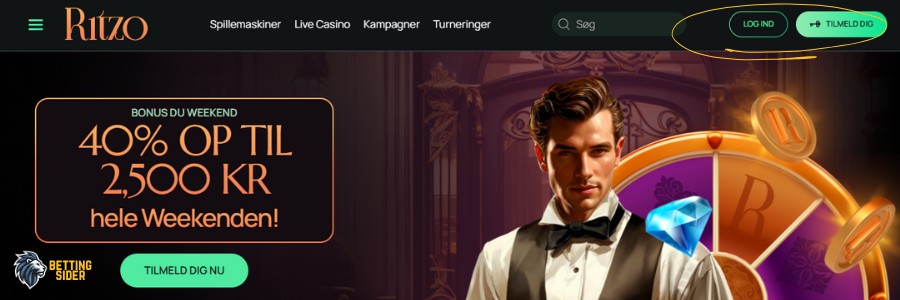 Ritzo Casino Genveje - Den nemme måde