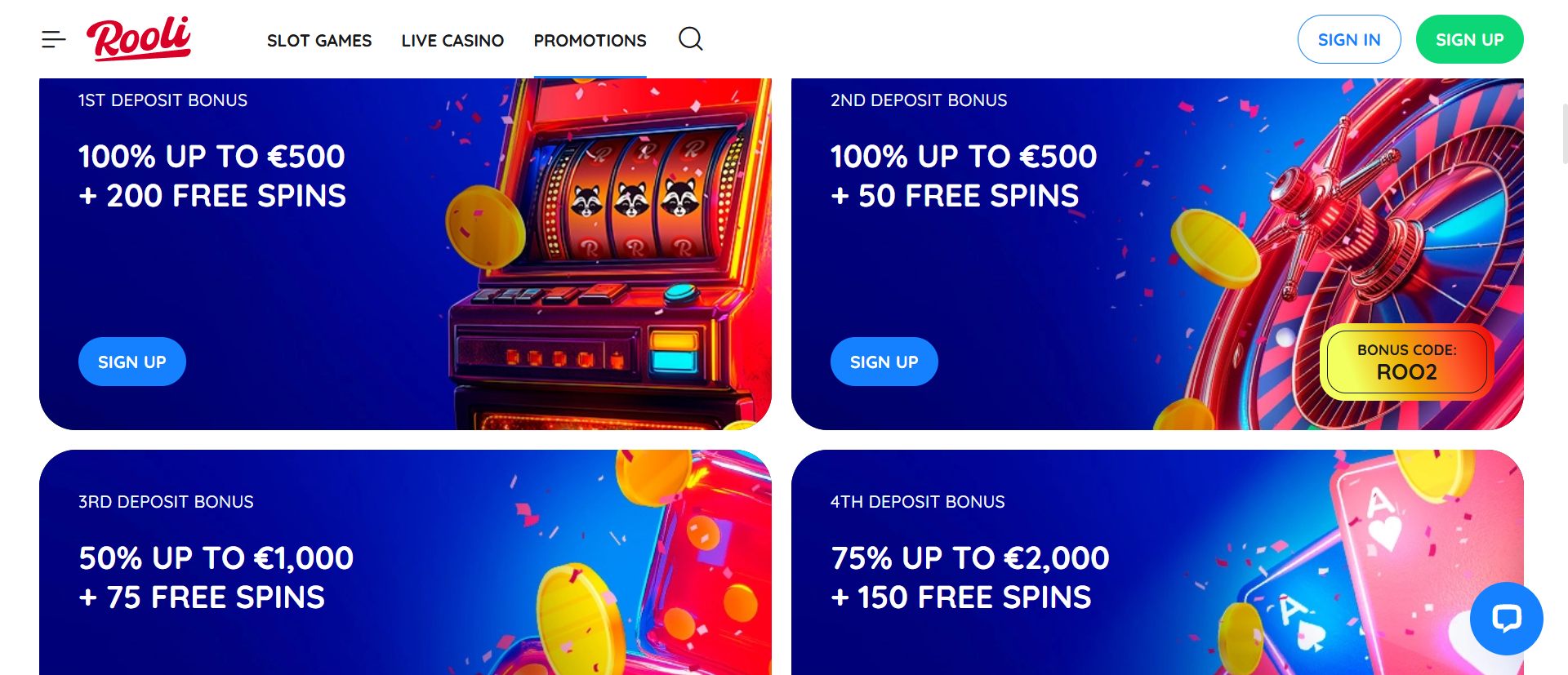 Rooli casino velkomstbonus