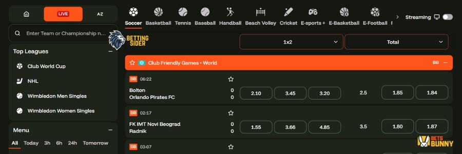 bets bunny udenlandske betting sider