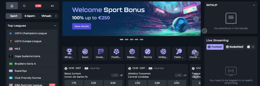winsane udenlandske betting sider
