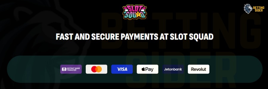 slotsquad udenlandsk casino betalinsmetoder