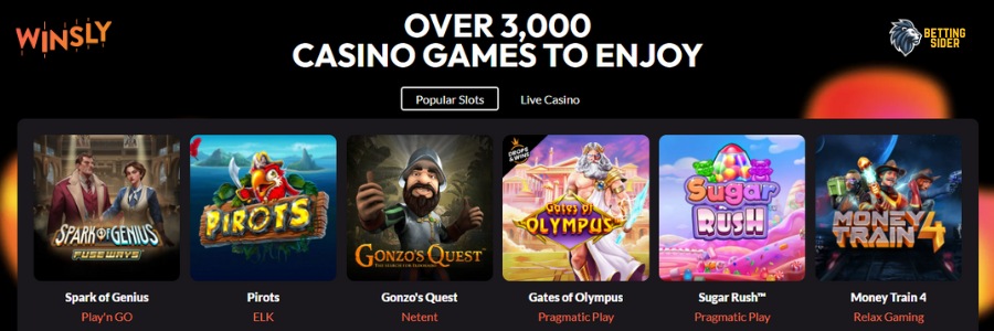 winsly udenlandsk casino online slots