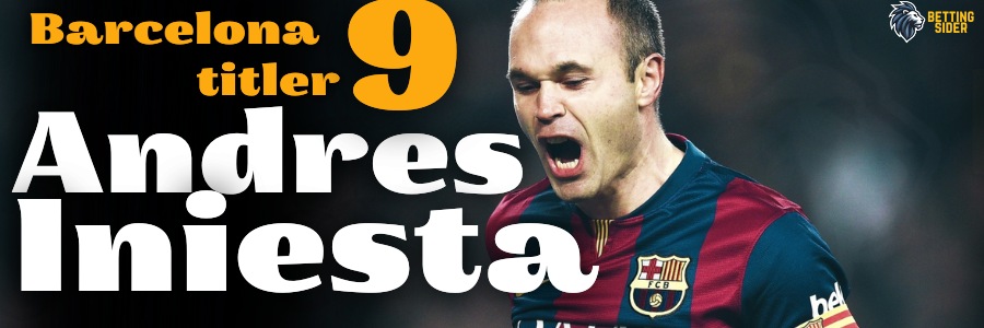 Andres Iniesta la liga odds