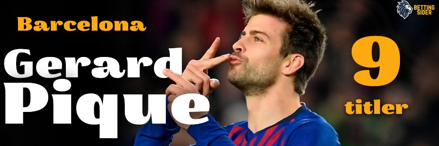 Gerard Pique la liga odds