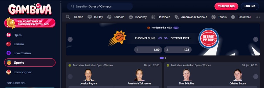 gambiva betting uden rofus