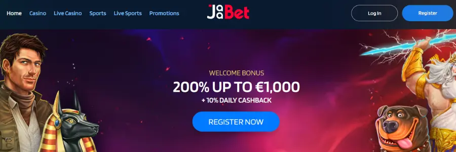 jaabet udenlandsk casino startside