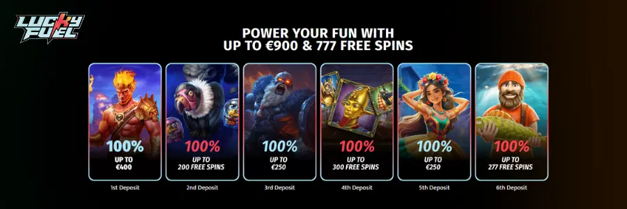lucky fuel udenlandske casino bonusser