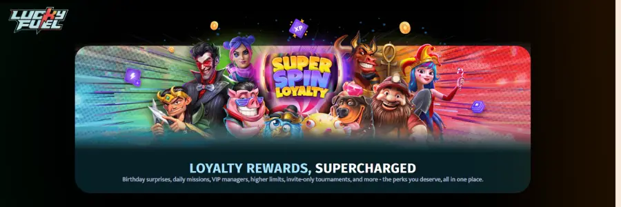 lucky fuel vip casino bonusser