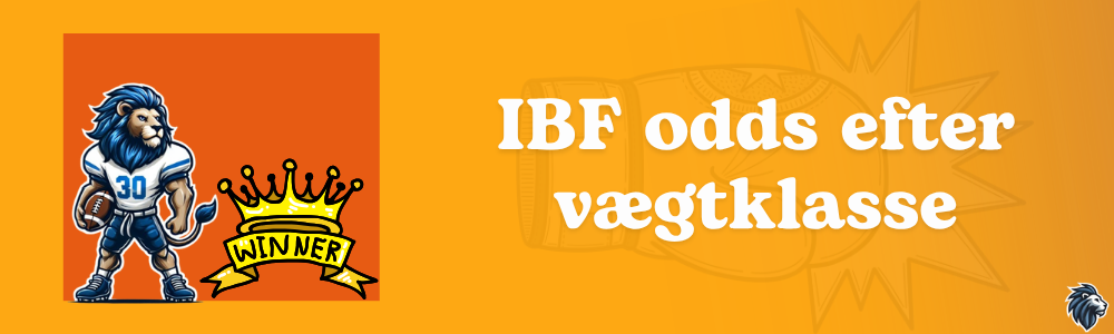 IBF odds efter vægtklasse